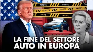 La FINE del settore AUTO in EUROPA: TRUMP impone DAZI del 25% (ma la PAGHERA&#39; cara)