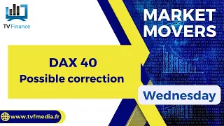 DAX40 PERF INDEX James D. Touati, DAX 40 : &quot; Possible correction &quot;