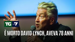 È morto David Lynch, aveva 78 anni