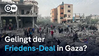 Waffenruhe und Geisel-Rückkehr – kommt der Gaza-Deal? | DW Nachrichten