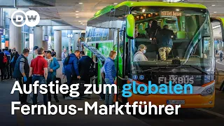 Flixbus: Vom Start-up zum weltweit größten - Erfolge, Herausforderungen und Kritik | DW Business