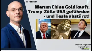 TESLA INC. Warum China Gold kauft, Trump-Zölle USA gefährden - und Tesla abstürzt! Marktgeflüster Teil 2