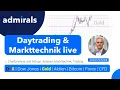 Live-Trading DAX, Dow, EURUSD & Co mit Daytrader Jochen Schmidt