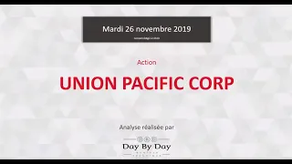 UNION PACIFIC CORP. Idée de trading : achat d&#39;UNION PACIFIC CORP