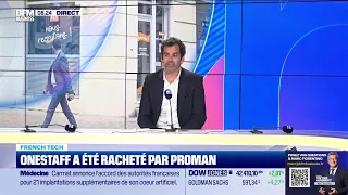 FD TECH PLC ORD 0.5P French Tech : Onestaff a été racheté par Proman