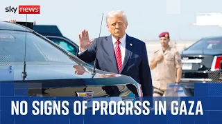No sign of progress in Gaza as Donald Trump visits Syria and Qatar
