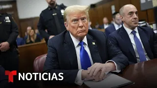 Piden anulación de condena a Trump por falsificación de registros comerciales | Noticias Telemundo