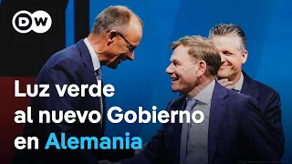 Los socialdemócratas alemanes harán canciller a Friedrich Merz tras validar el acuerdo de coalición