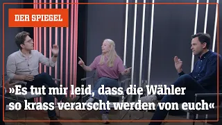 Was haben junge Menschen von der Merz-Regierung? Spitzengespräch zur Koalition | DER SPIEGEL