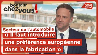 Marc Ferracci : « Il faut introduire une préférence européenne dans la fabrication »