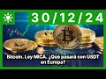 Bitcoin. Ley MICA. ¿Qué pasará con USDT en Europa?