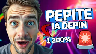 🚨 J&#39;ACHETE CETTE NOUVELLE PEPITE IA &amp; DEPIN ⚠️