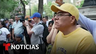 Organizan una protesta a las afueras de la embajada de EE.UU. en Ciudad de México