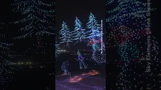 Espectáculo de drones navideños bate récord Guinness | Noticias Telemundo