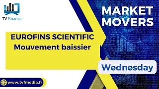 EUROFINS NV EUROFINS SCIENTIFIC : Mouvement baissier