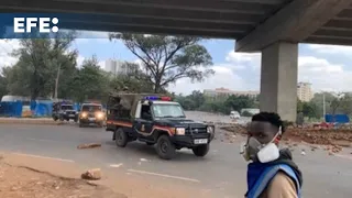 Al menos 50 personas heridas en choques con la Policía durante las protestas en Kenia