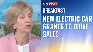 Govt announces new electric car grants of up to £3,750