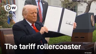 US Appeals court temporarily reinstates Trump tariffs | DW News
