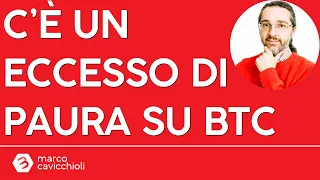 BITCOIN Attenzione: c&#39;è in atto un (piccolo) eccesso di paura su Bitcoin