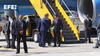 Marco Rubio llega a Guatemala para una visita de 24 horas y reunión con Arévalo de León