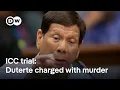 Philippines ex-President Duterte attends ICC hearing virtually, charged for notorious 'war on drugs'