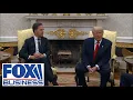 Trump holds meeting with NATO leader Mark Rutte