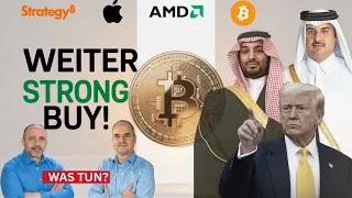 BITCOIN Trump sammelt Rekordsumme: 2,6 Billionen! Apple, AMD, Bitcoin, Strategy im Check