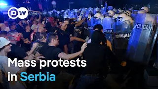 Police clash with anti-government protesters demanding new elections | DW News
