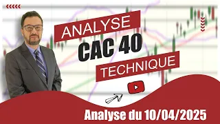 CAC40 INDEX CAC 40   Analyse Technique du 10-04-2025
