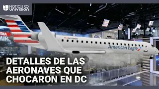 En realidad aumentada: te mostramos el avión y el helicóptero militar que chocaron en Washington DC