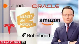 ORACLE CORP. Märkte am Morgen: Oracle, Robinhood, Amazon, Tesla, Zalando