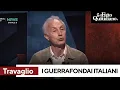 Chi sono i guerrafondai italiani, Travaglio contro Galimberti e Scurati