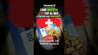 Cómo invertir 100 CHF al mes en 2025 (Estrategia para Principiantes)