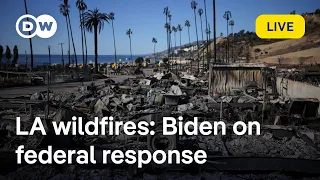 Watch live: President Biden&#39;s briefing on federal government&#39;s LA wildfires response | DW News