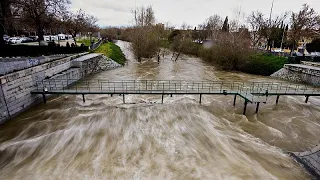 Unwetter-Warnung: Notstand in Spanien wegen Überschwemmungen - Es fällt auch Schnee