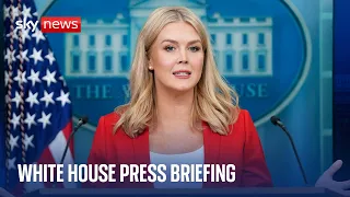 White House press briefing after Trump&#39;s Congress speech