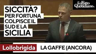 FORTUNA I video cult del 2024 - L&#39;ennesima gaffe di Lollobrigida: &quot;Per fortuna la siccità ha colpito il Sud&quot;