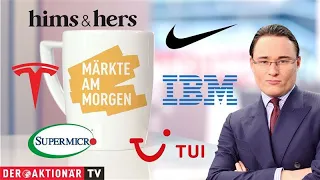 Märkte am Morgen