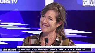 SYNERGIE L&#39;interview - Gestion de Fortune - Synergie Solaire primé par le Grand Prix de la Philanthropie