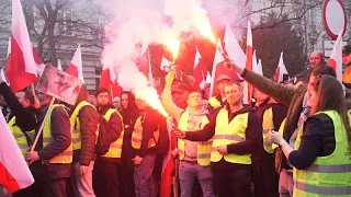 Polen: Bauernproteste nun auch in Warschau angekommen