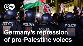 Is German police deliberately targeting the pro-Palestine solidarity movement? | DW News