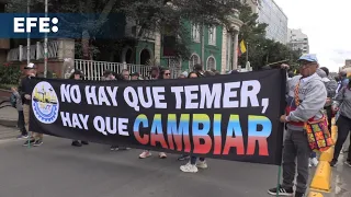 El &quot;paro nacional&quot; de Colombia se estanca con menos afluencia de la esperada