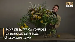 Saint-Valentin: on compose un bouquet de fleurs à la Maison Ciero