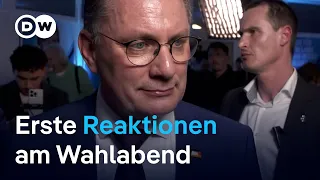 Bundestagswahl 2025: Die ersten politischen Reaktionen | DW Nachrichten