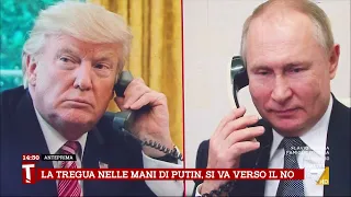 Padellaro: &quot;Sensazione che Trump e Putin alzino continuamente la posta per mettere in ...