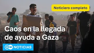 🔴 DW Noticias del 27 de mayo: Israel y EE. UU. distribuyen ayuda en Gaza sin aval de la ONU