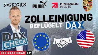 NORDEX SE O.N. DAX-Check LIVE: Nordex, Porsche AG, ProSiebenSat.1, Puma, Sartorius Vz. im Fokus