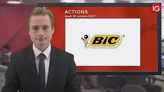 BIC Bourse - Action BIC, sanctionnée après le T3 - IG 26.10.2017