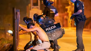 Geweld tegen migranten in Spaanse stad steeds heviger | RTL Nieuws