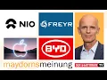 Maydorns Meinung: Meta, Apple, Amazon, Enphase Energy, Solar, Tesla, Twitter, BYD, NIO, SDI, Freyr